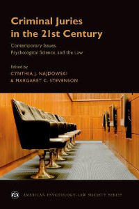 Criminal juries in the 21st Century Book Cover