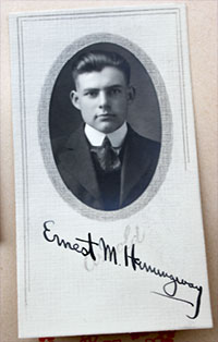 Ernest Hemingway's Signature