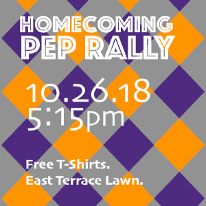 Homecoming Pep Rally Poster