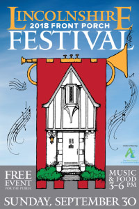 Lincolnshire Front Door Festival Poster. Same text appears in article.