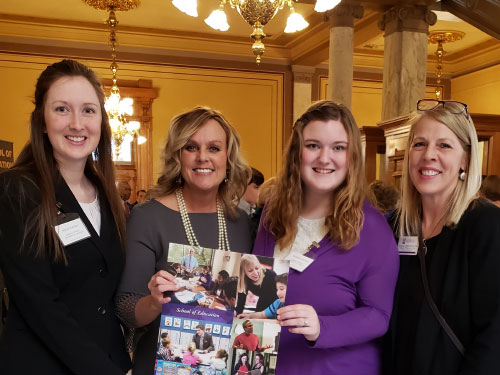 Education Ambassadors at Statehouse