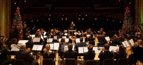 UE Orchestra performing Holiday Pops