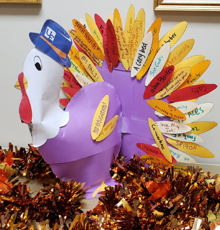 Turkey papercraft